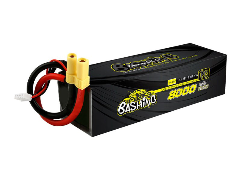 Gens ace LiPo Car 4S2P 14.8V 8000 100C (EC5)
