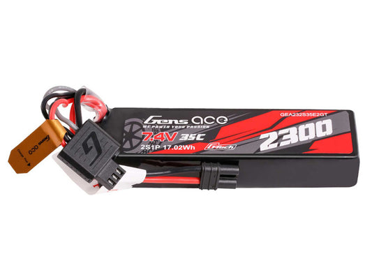 G-Tech 2S 7.4V 2300mAh 35C Hard Case with EC2 (GROM)