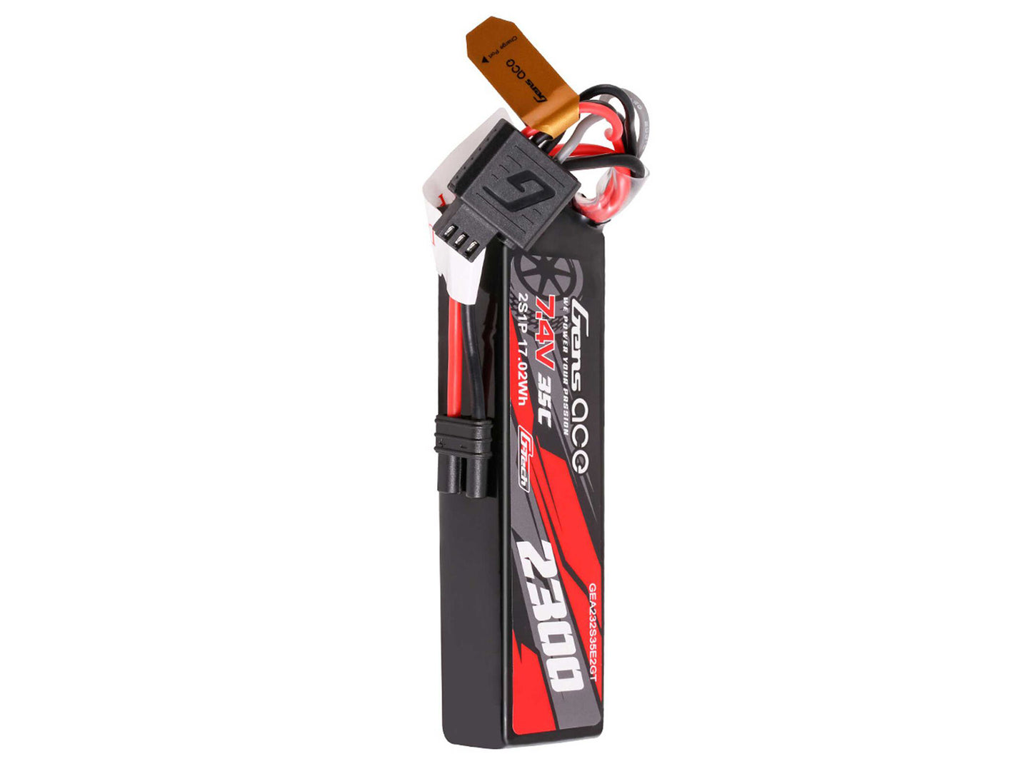 G-Tech 2S 7.4V 2300mAh 35C Hard Case with EC2 (GROM)