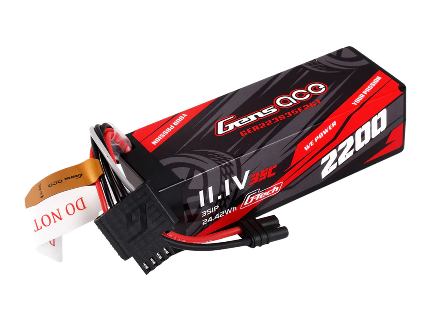 Li-Po G-Tech 3S 11.1V 2200mAh 35C with iEC2 (GROM)