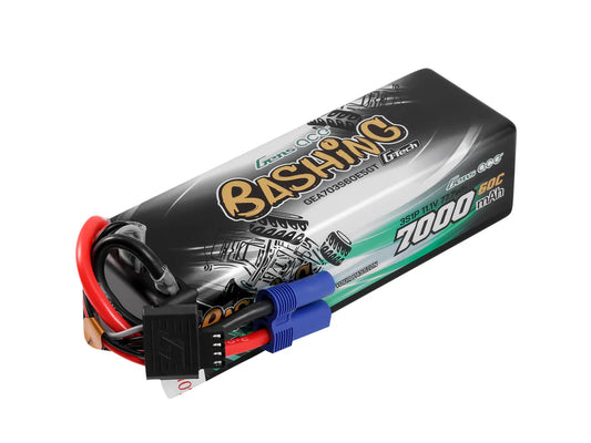 Li-Po Car G-Tech 3S 11.1V 7000mAh 60C Bashing with EC5
