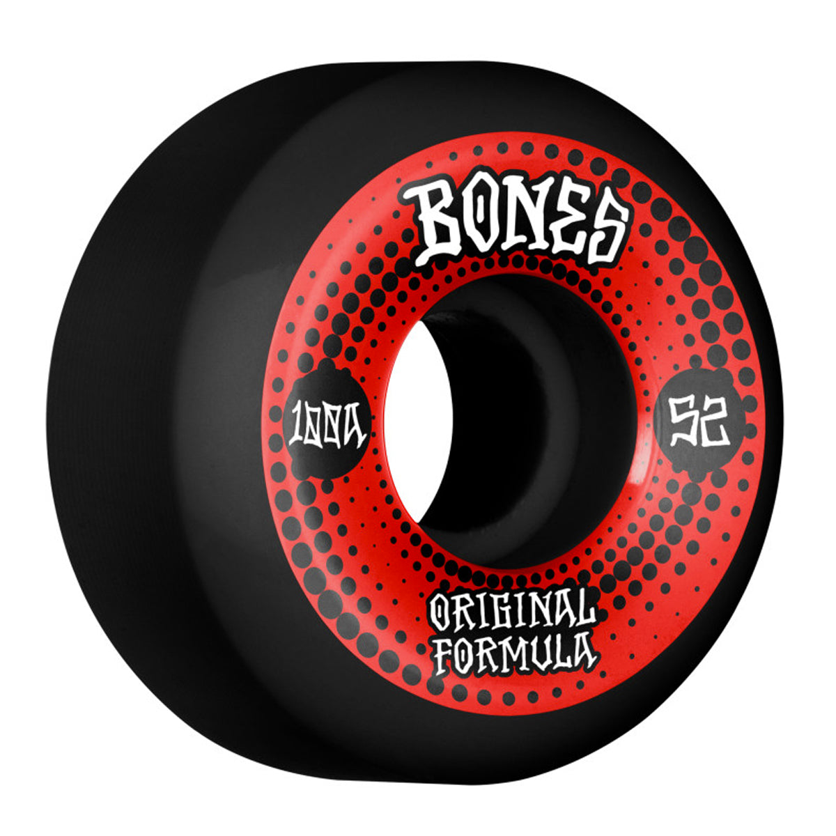 BONES OG Formula Originals 52mm 100A Black V5 Sidecut