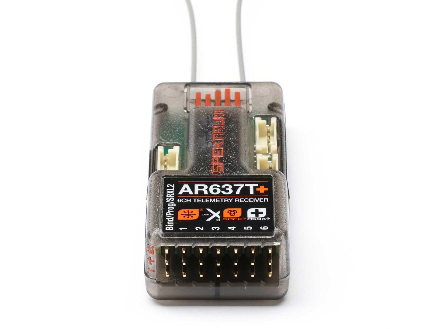 AR637T+ DSMX 6-Channel AS3X+ & SAFE Telemetry Receiver
