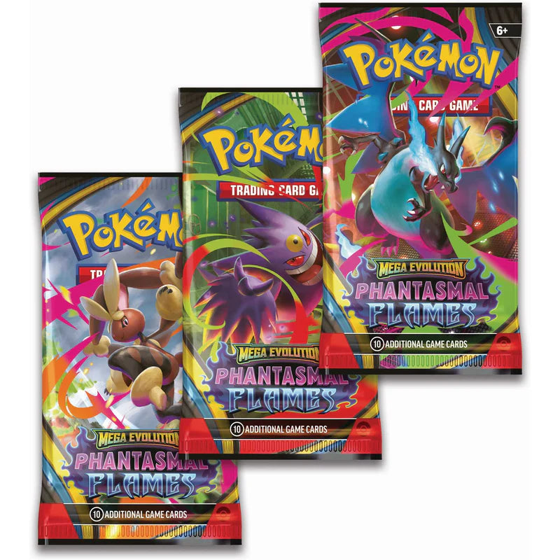 Mega Evolution Phantasmal Flames - 3 Pack CDU