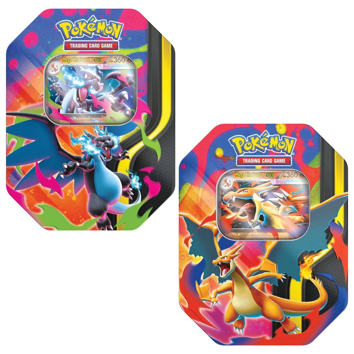 Pokemon Mega Charizard ex Tin