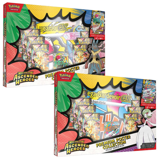 Mega Evolution Ascended Heroes - Premium Poster Collection