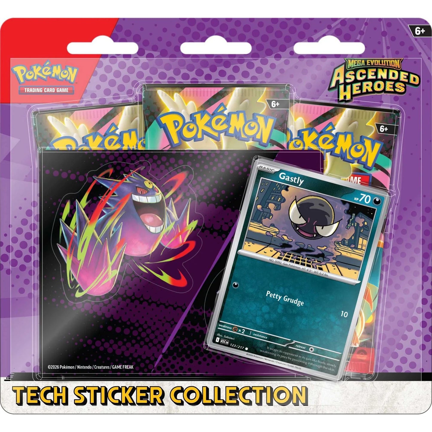 Mega Evolution Ascended Heroes - Tech Sticker Collection