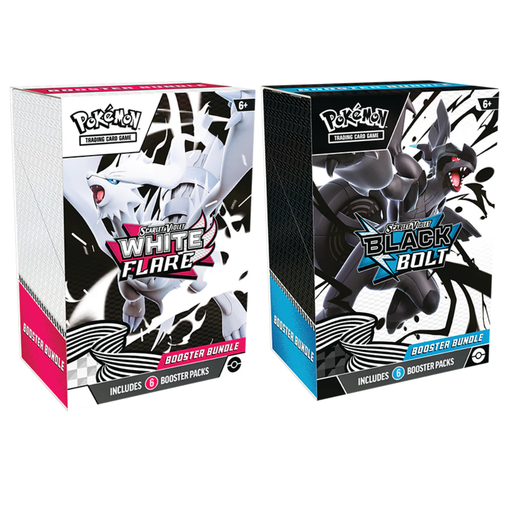 Scarlet & Violet 10.5 – Black or White Booster Bundle