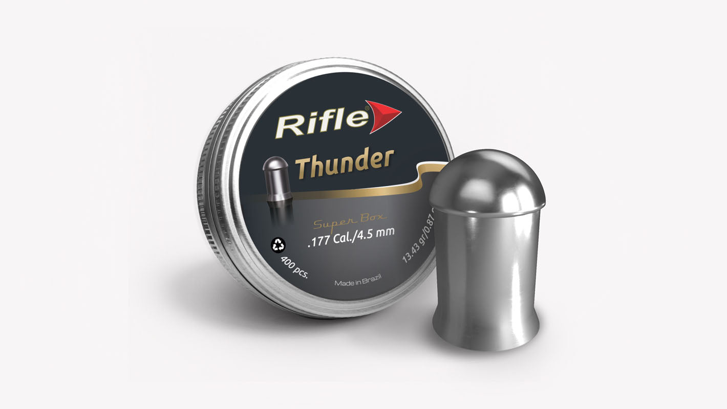 Rifle Ammunition Premium Thunder 177 4.5 13.43gr (400)