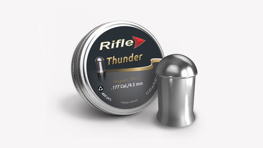 Rifle Ammunition Premium Thunder 177 4.5 13.43gr (400)