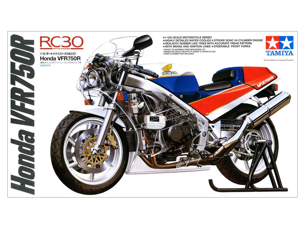 Tamiya 1/12 Honda VFR750R Scale Kit
