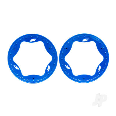Traxxas Beadlock rings, rear, (3.9) (2)