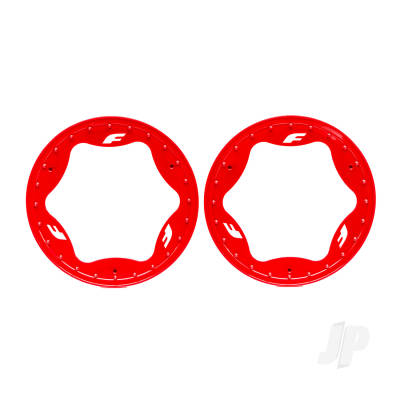 Traxxas Beadlock rings, rear, (3.9) (2)