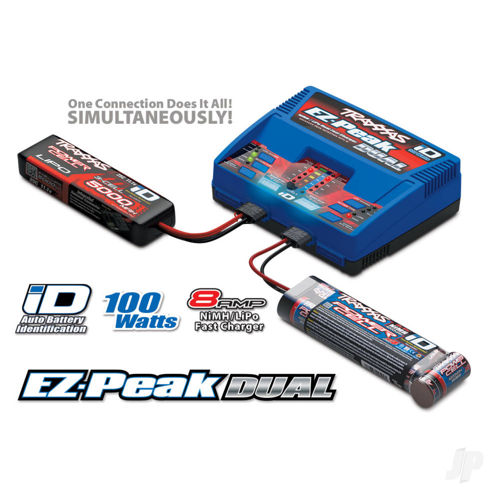 EZ-Peak Dual 100W NiMH/LiPo iD Charger