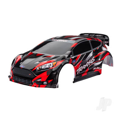 Body, Ford Fiesta ST Rally Brushless, Red