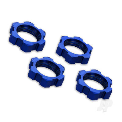 Traxxas Wheel nuts, splined, 17mm, serrated (4 pcs)