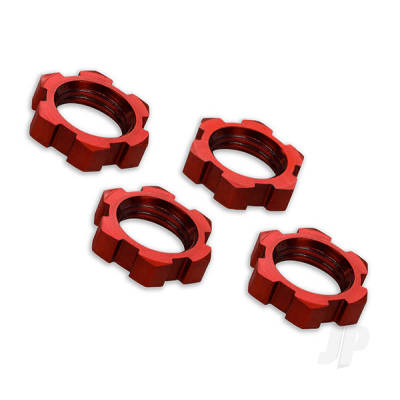 Traxxas Wheel nuts, splined, 17mm, serrated (4 pcs)