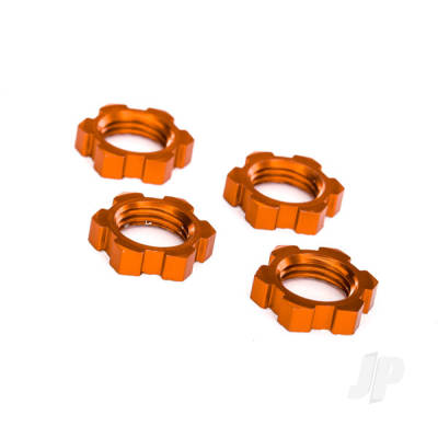 Traxxas Wheel nuts, splined, 17mm, serrated (4 pcs)