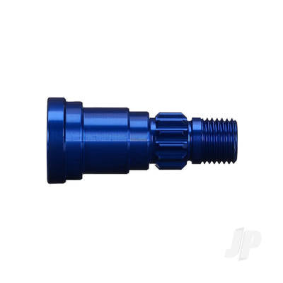 Stub axle, aluminium (Blue-anodised) (1pc)