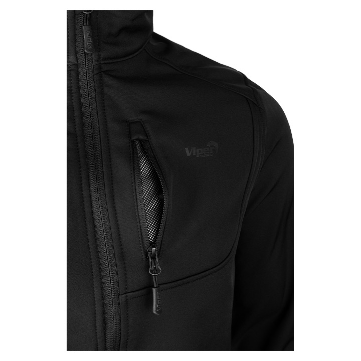 Viper Covert Softshell Jacket Black