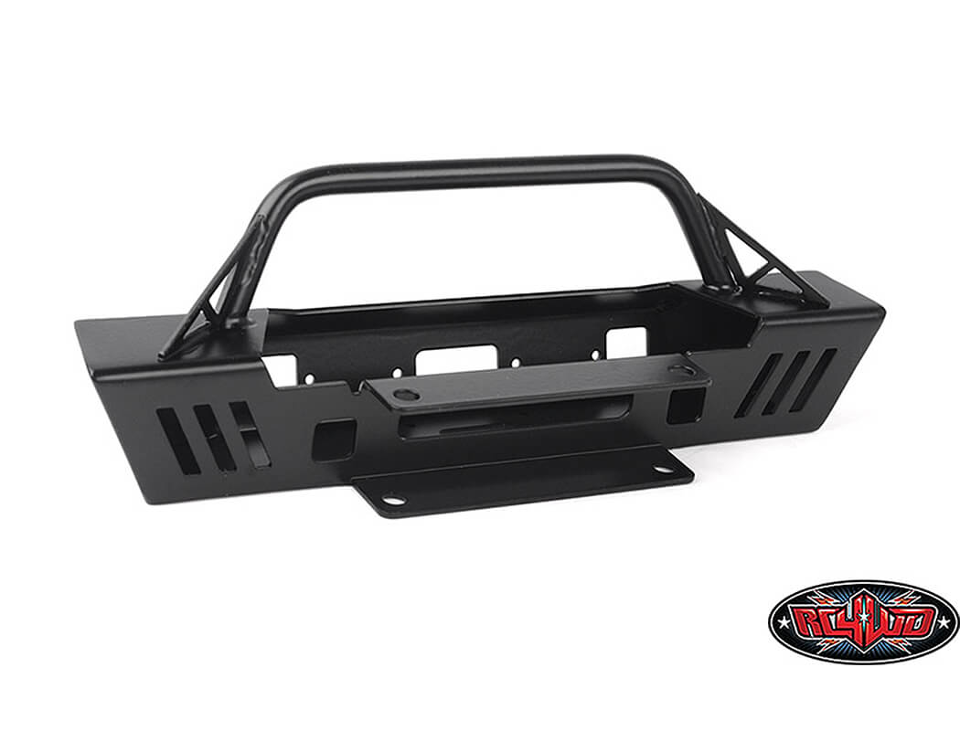 RC4WD Eon Metal Front Stinger Bumper W/LED - SCX6 Jeep Wrangler