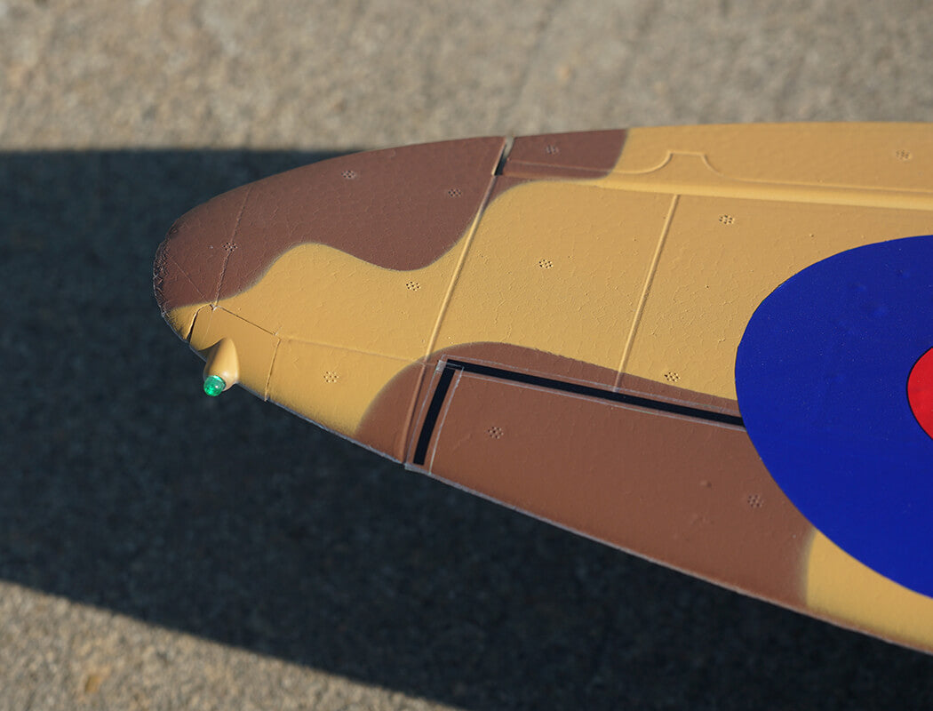 Supermarine Spitfire MKIX Brown 120mm W/Out TX/RX/Batt