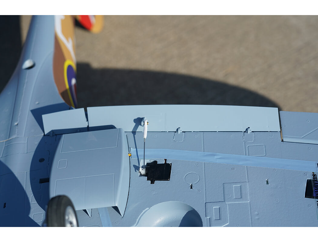 Supermarine Spitfire MKIX Brown 120mm W/Out TX/RX/Batt