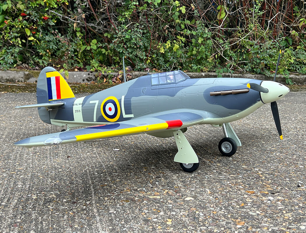 Xfly Hawker Sea Hurricane MK1 Grey/Green 1200mm PNP
