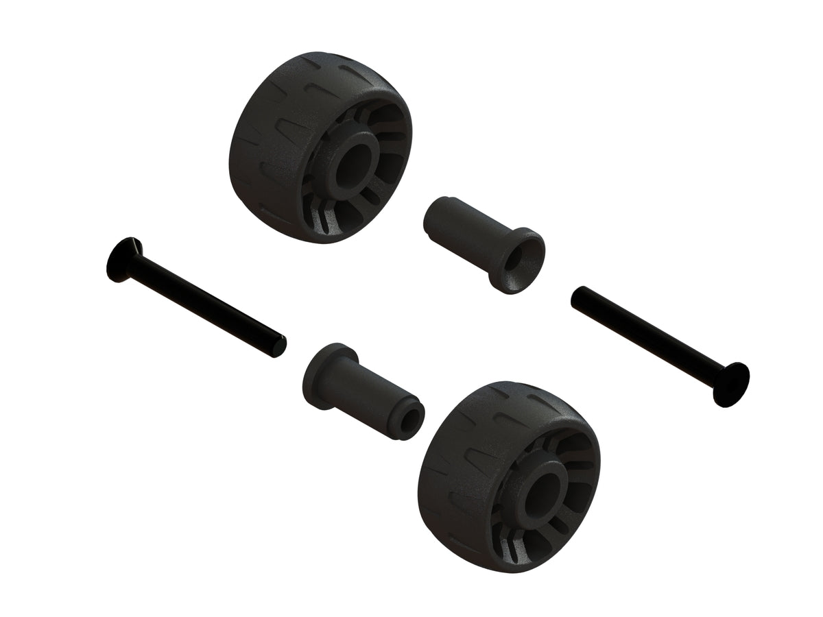 Wheelie Bar Wheels: 4x4