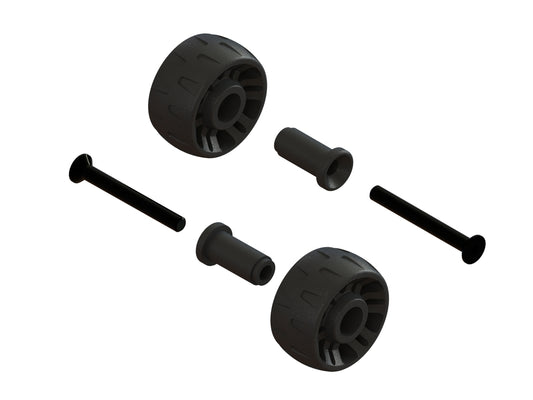 Wheelie Bar Wheels: 4x4