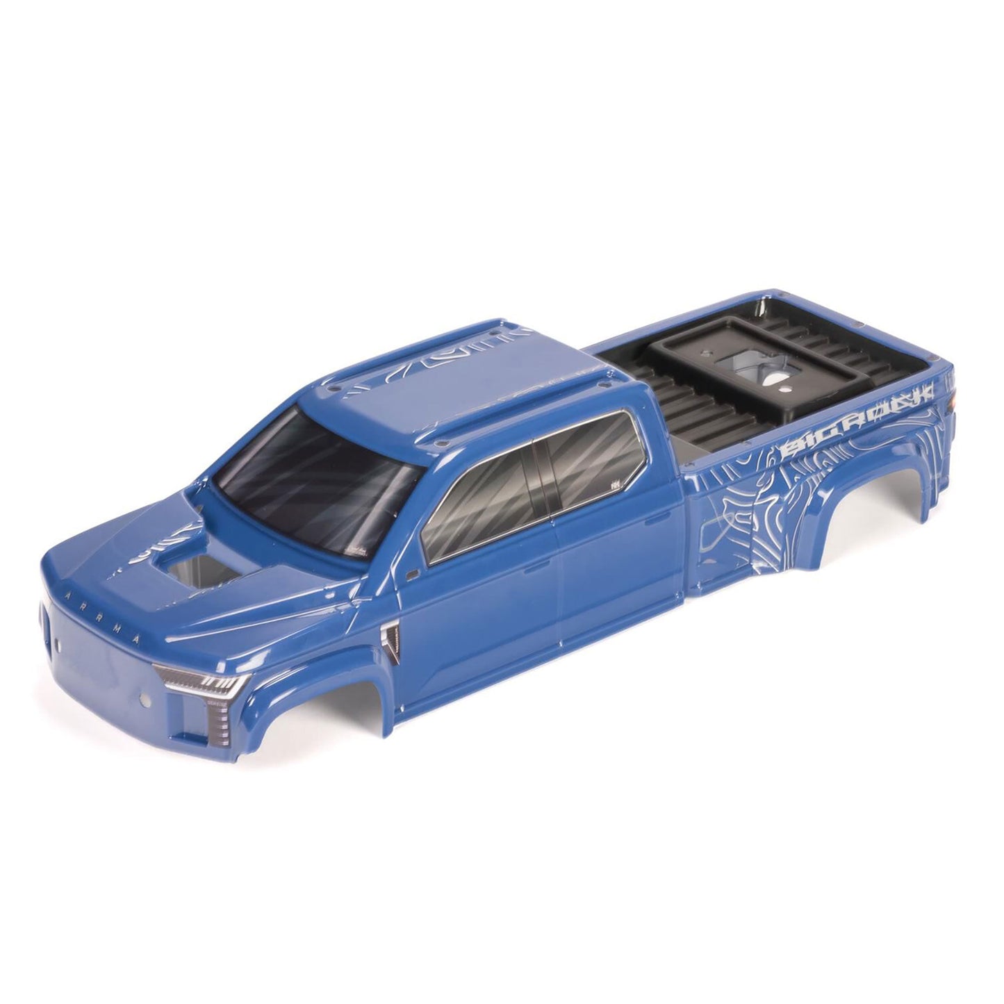 BIG ROCK CREW 4X4 Cab Blue Clipless Painted Decaled Trimmed Body