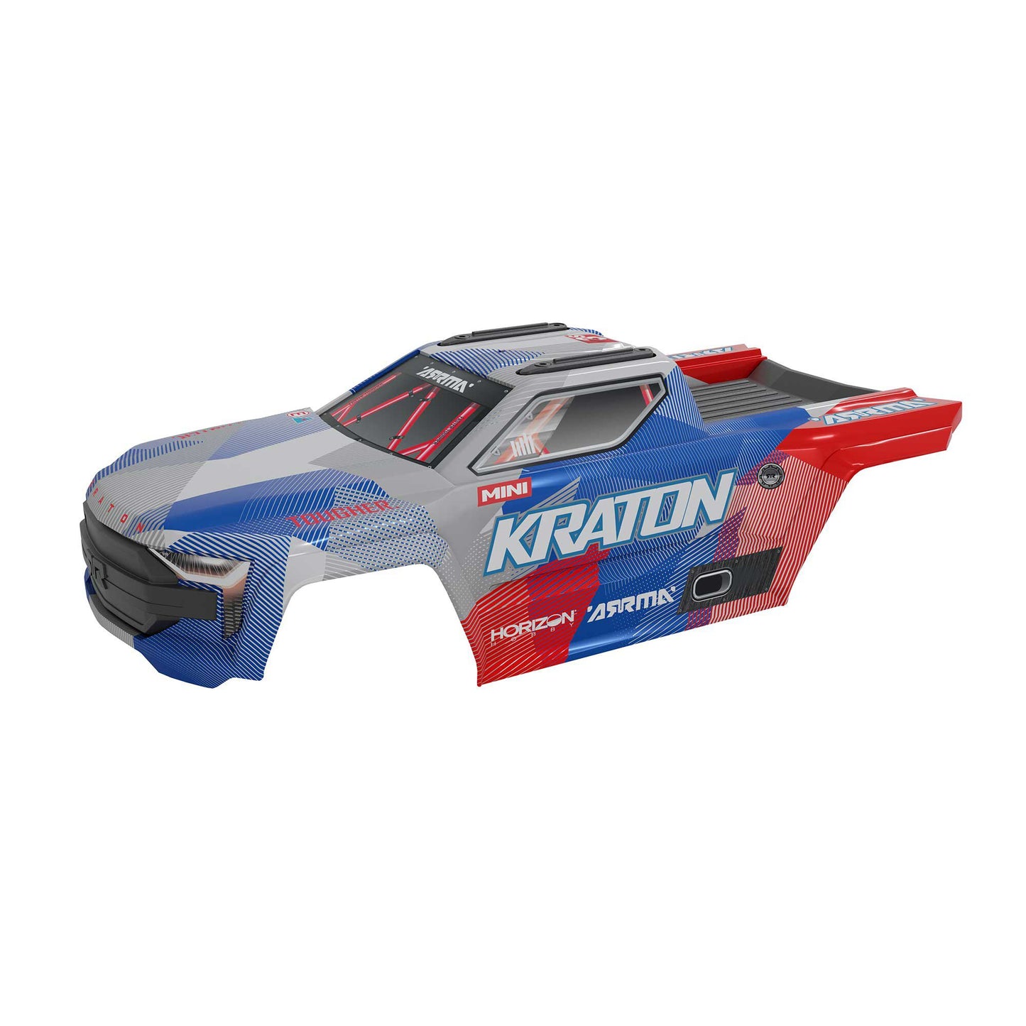 MINI KRATON Body, Red/Blue