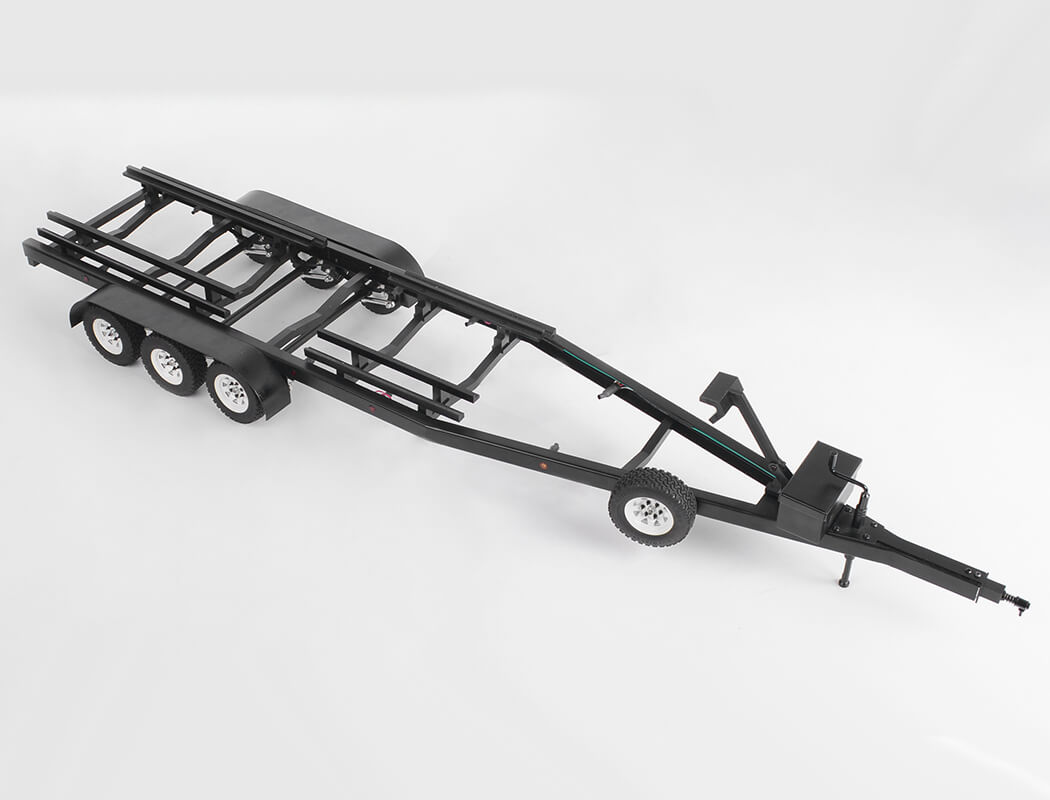 RC4WD 1/10 Bigdog Tri Axle Widebody Scale Boat Trailer