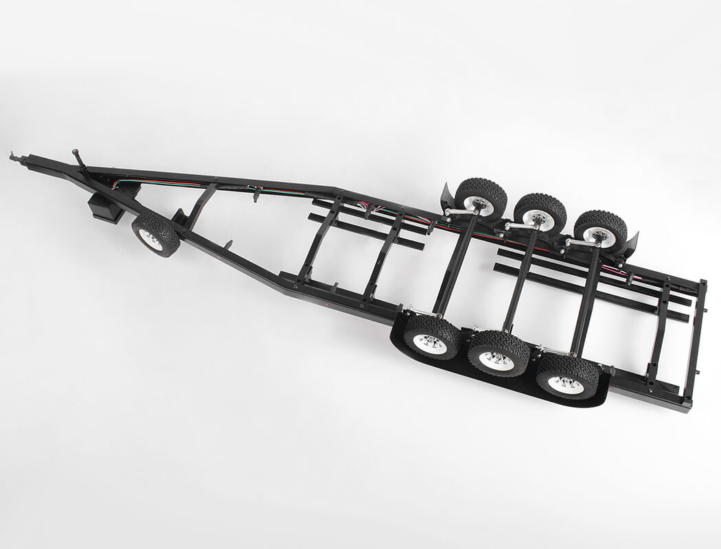 RC4WD 1/10 Bigdog Tri Axle Widebody Scale Boat Trailer