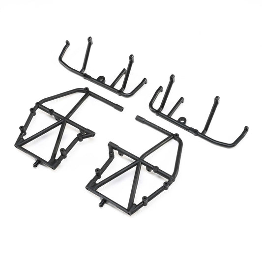 Side Cage and Lower Bar, Black: LMT