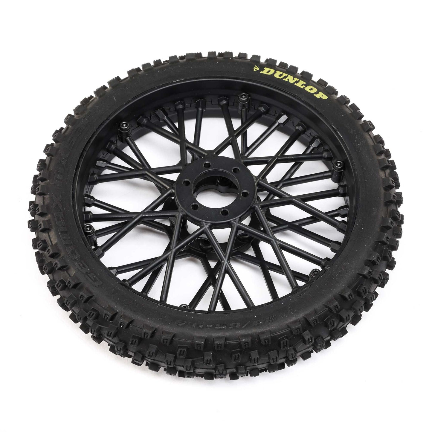 Dunlop MX53 Front Tire Mounted, Black: Promoto MXZ LOS46004
