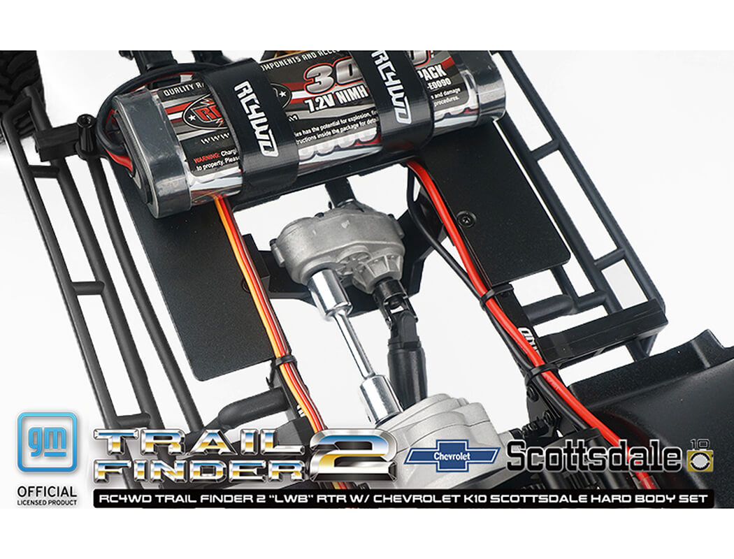 RC4WD Trail Finder 2 LWB RTR W/Chevrolet K10 Hard Body