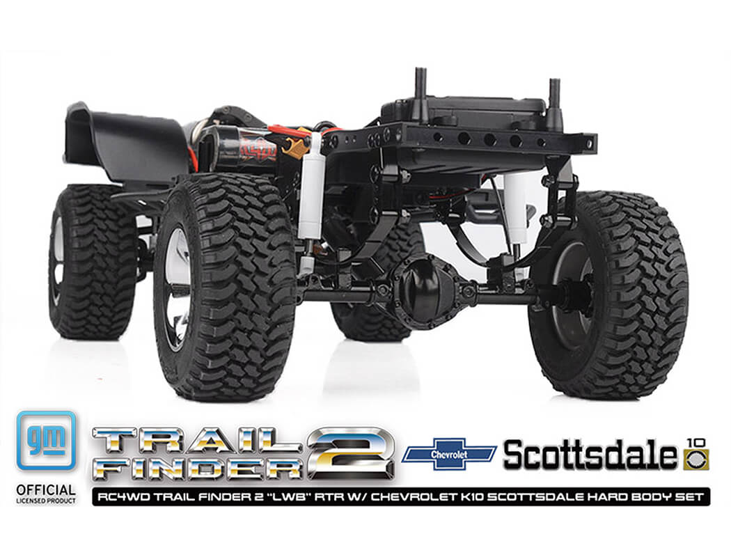 RC4WD Trail Finder 2 LWB RTR W/Chevrolet K10 Hard Body