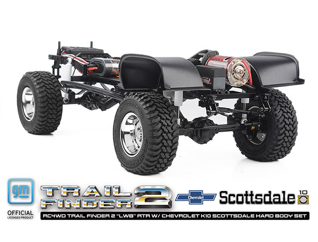RC4WD Trail Finder 2 LWB RTR W/Chevrolet K10 Hard Body