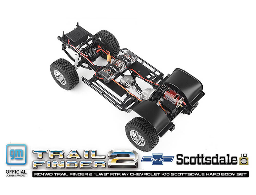 RC4WD Trail Finder 2 LWB RTR W/Chevrolet K10 Hard Body