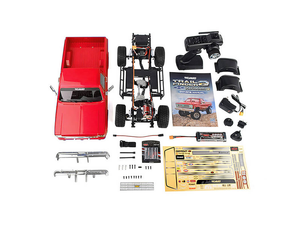 RC4WD Trail Finder 2 LWB RTR W/Chevrolet K10 Hard Body