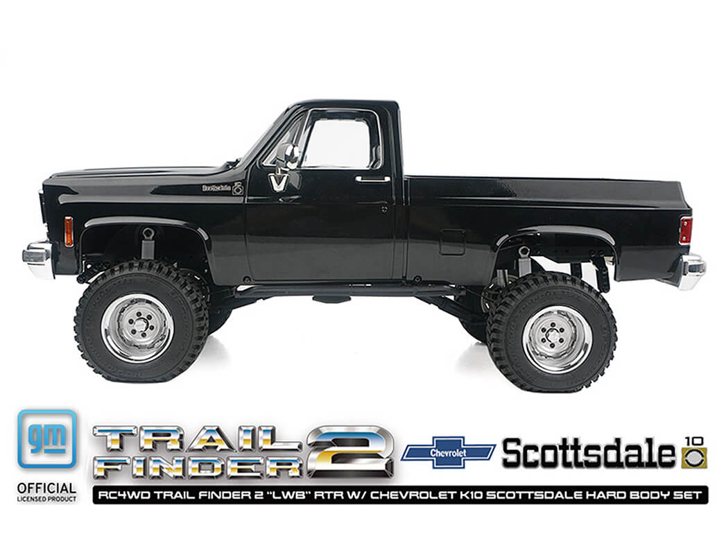 RC4WD Trail Finder 2 LWB RTR W/Chevrolet K10 Hard Body