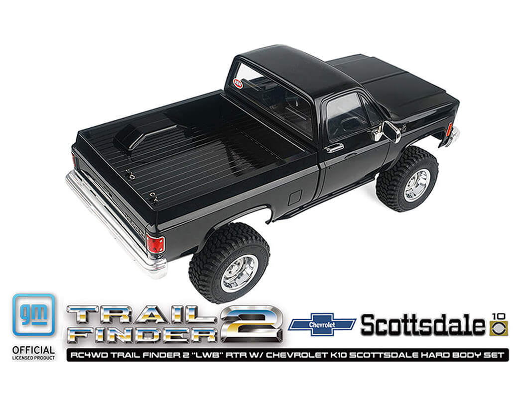 RC4WD Trail Finder 2 LWB RTR W/Chevrolet K10 Hard Body