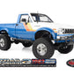 RC4WD Trail Finder 2 W/1982 Toyota Pickup Hard Body Blue
