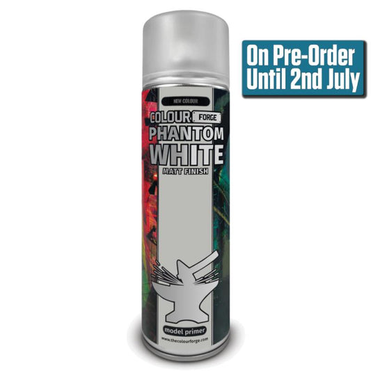 Colour Forge Spray: Phantom White (500ml)