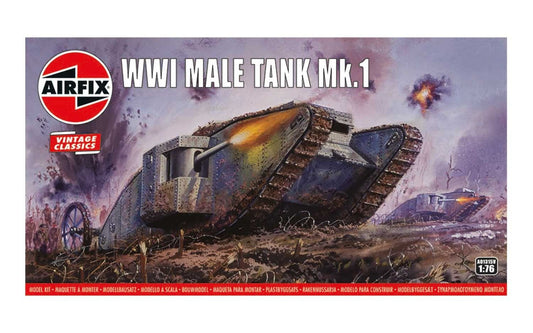 Airfix WWI Male Tank Mk.I 1:76