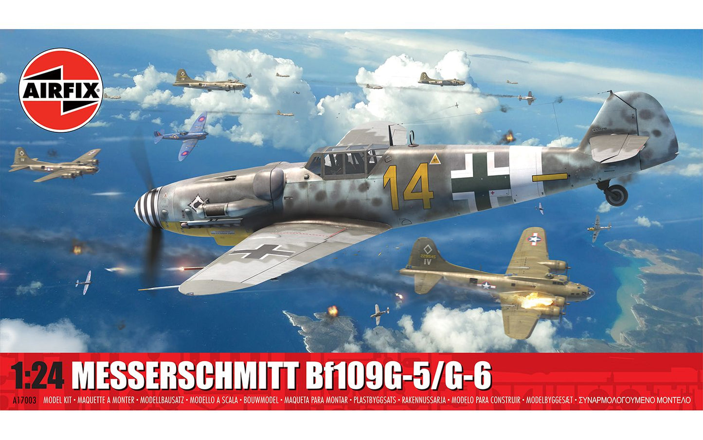 Airfix Messerschmitt Bf109G-5/6 1:24