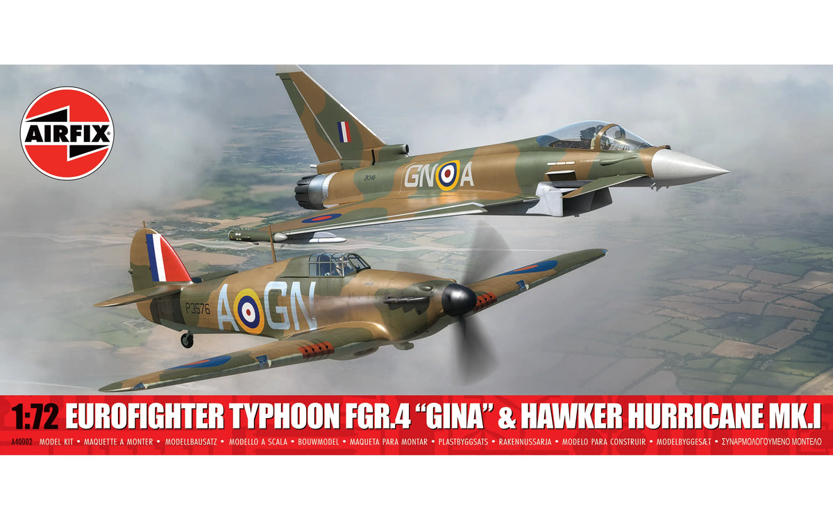 Eurofighter Typhoon FGR.4 "Gina" & Hawker Hurricane Mk.I 1:72
