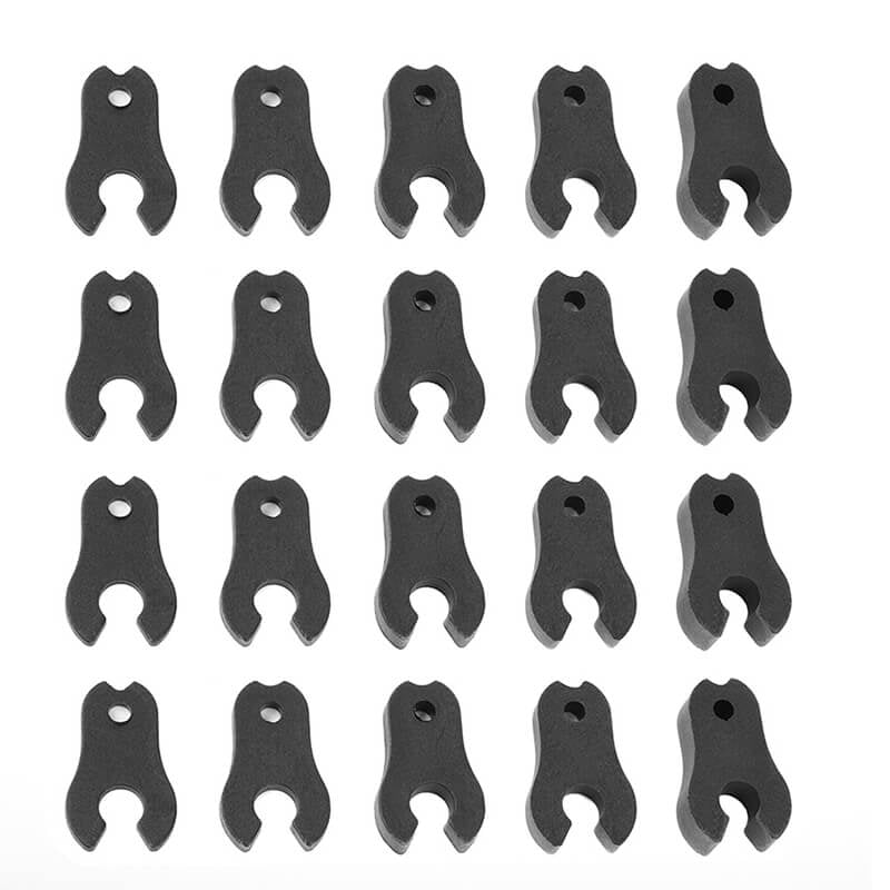 Corally Caster Clips Set 1 to 4.5mm