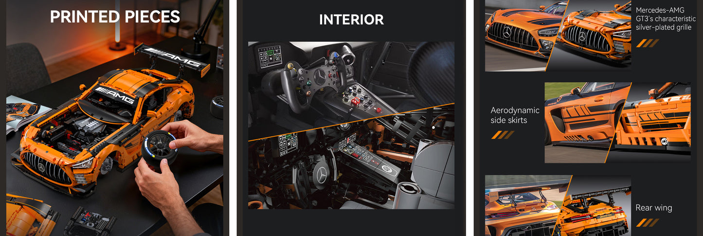 1:8 Mercedes-AMG GT3 - 5466 pcs